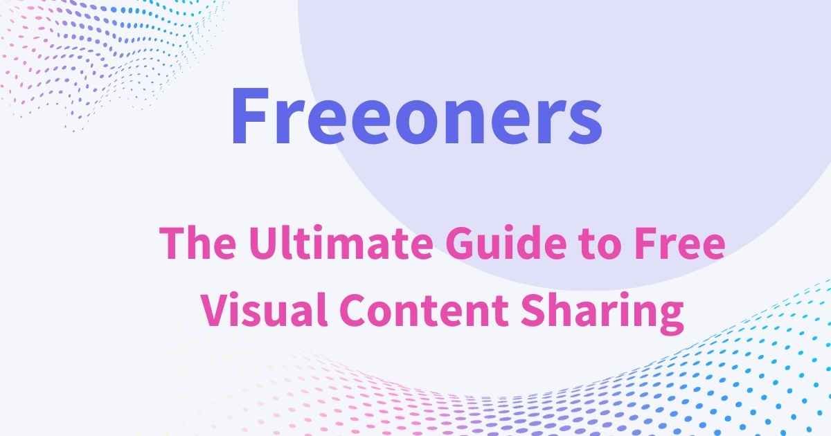 Freeoners: Free-to-use visual content for remixing and sharing across platforms.