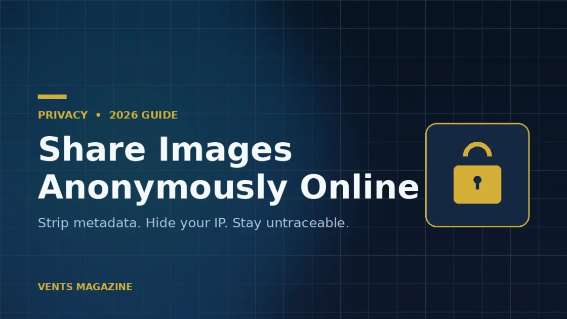How to Share Images Anonymously Online